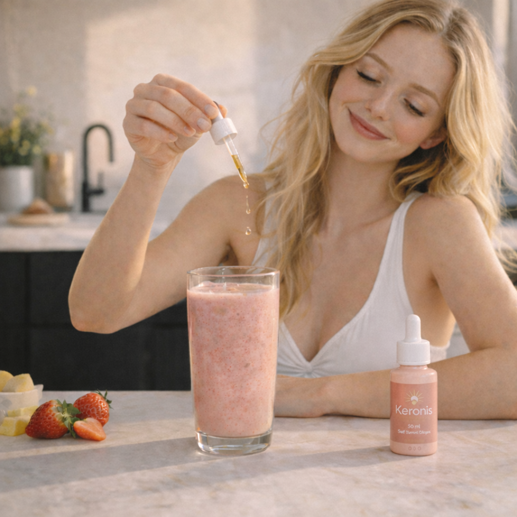 Keronis Drinkable Tanning Drops