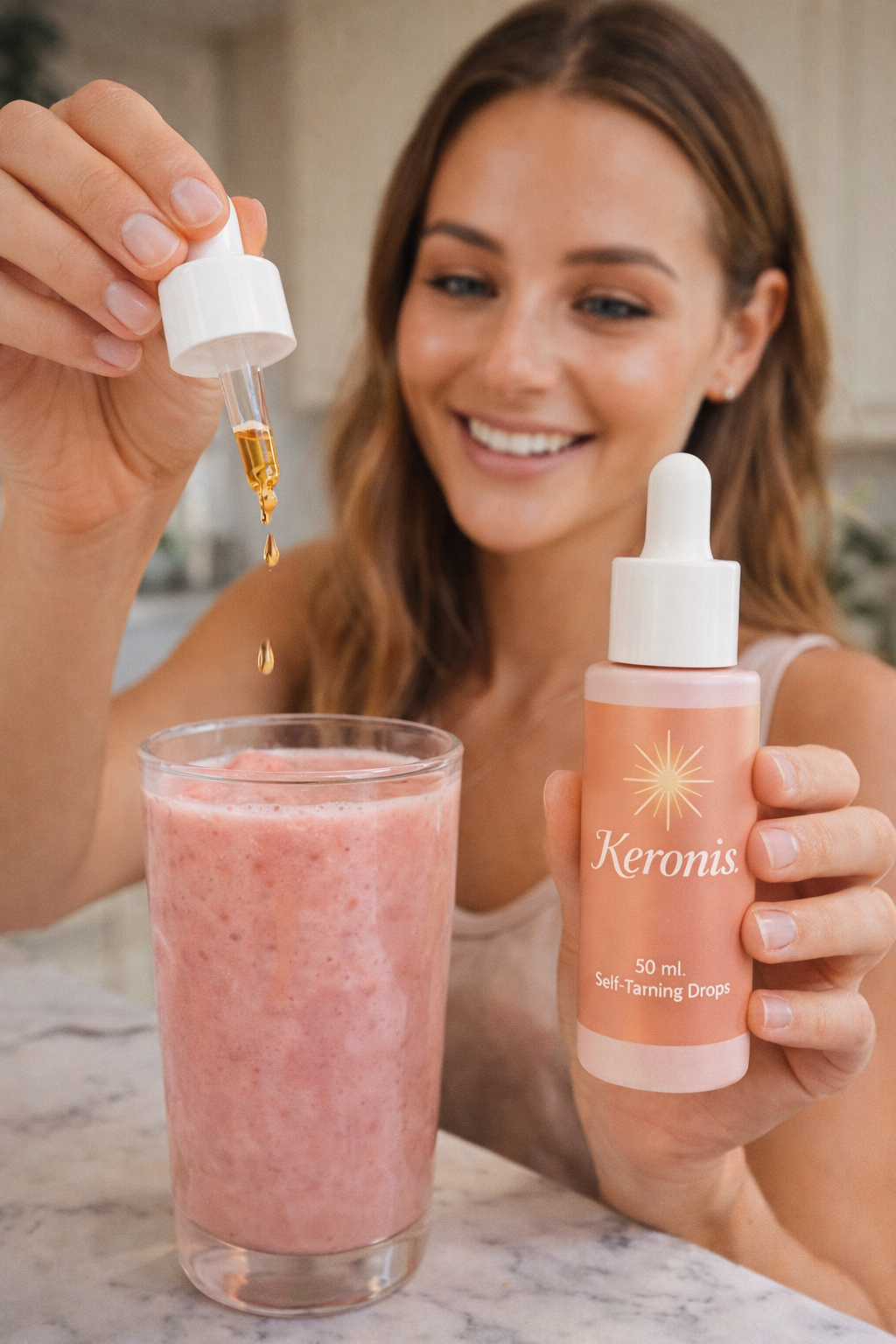 Keronis Drinkable Tanning Drops