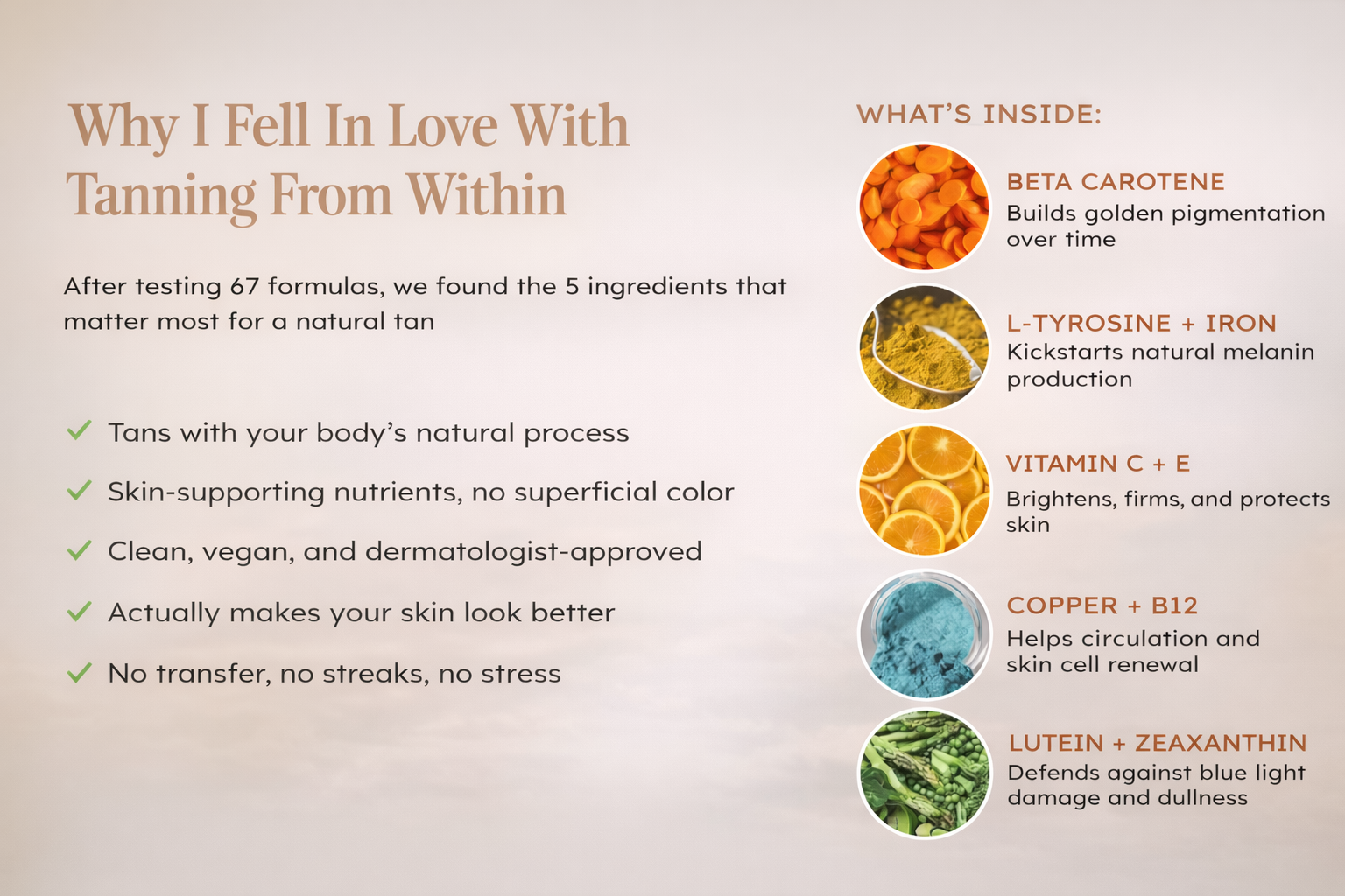 Keronis Drinkable Tanning Drops